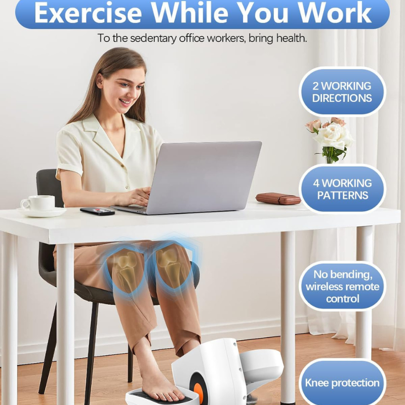 Stay active at work with a compact elliptical for office desks